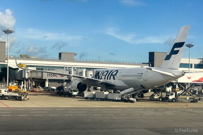 Air Asia SIN BKI Review Finnair A350