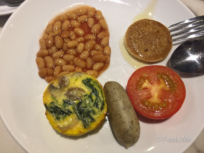 SATS Lounge Singapore Changi Terminal 1 Food