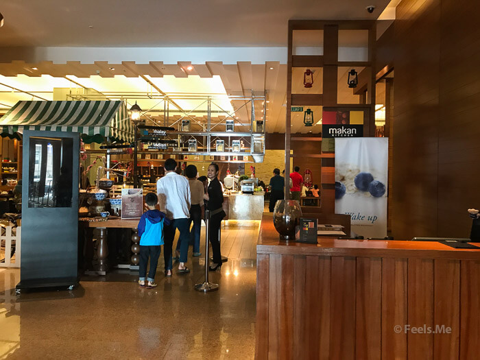 DoubleTree JB Makan Kitchen Buffet Breakfast Entrance