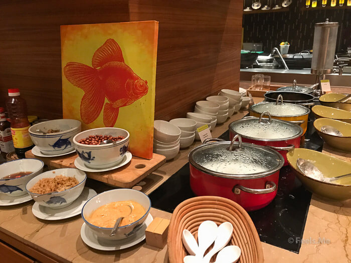 DoubleTree JB Makan Kitchen Buffet Breakfast Congee