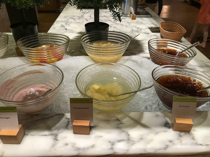 DoubleTree JB Makan Kitchen Buffet Breakfast Yogurt